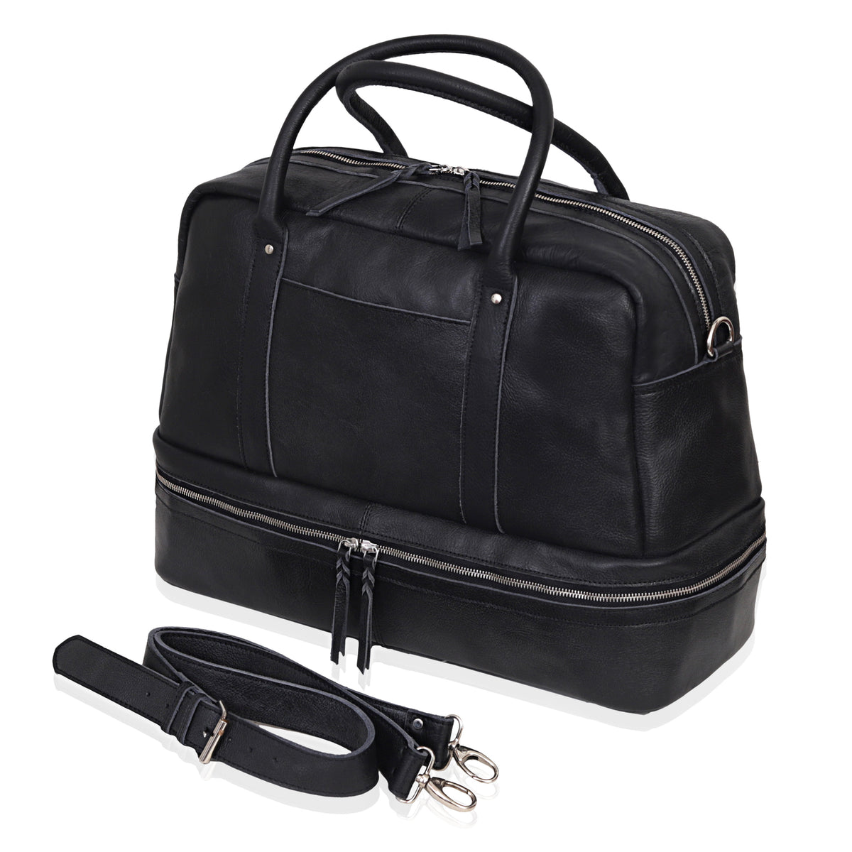 Women Leather Duffle Bag