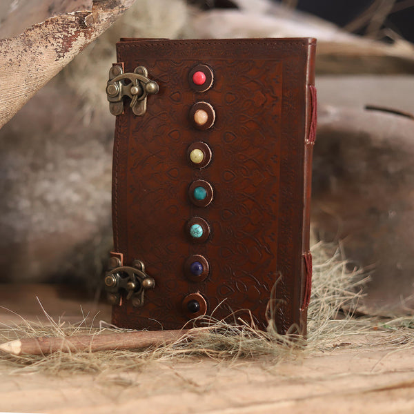 Leather Seven Stone Journal