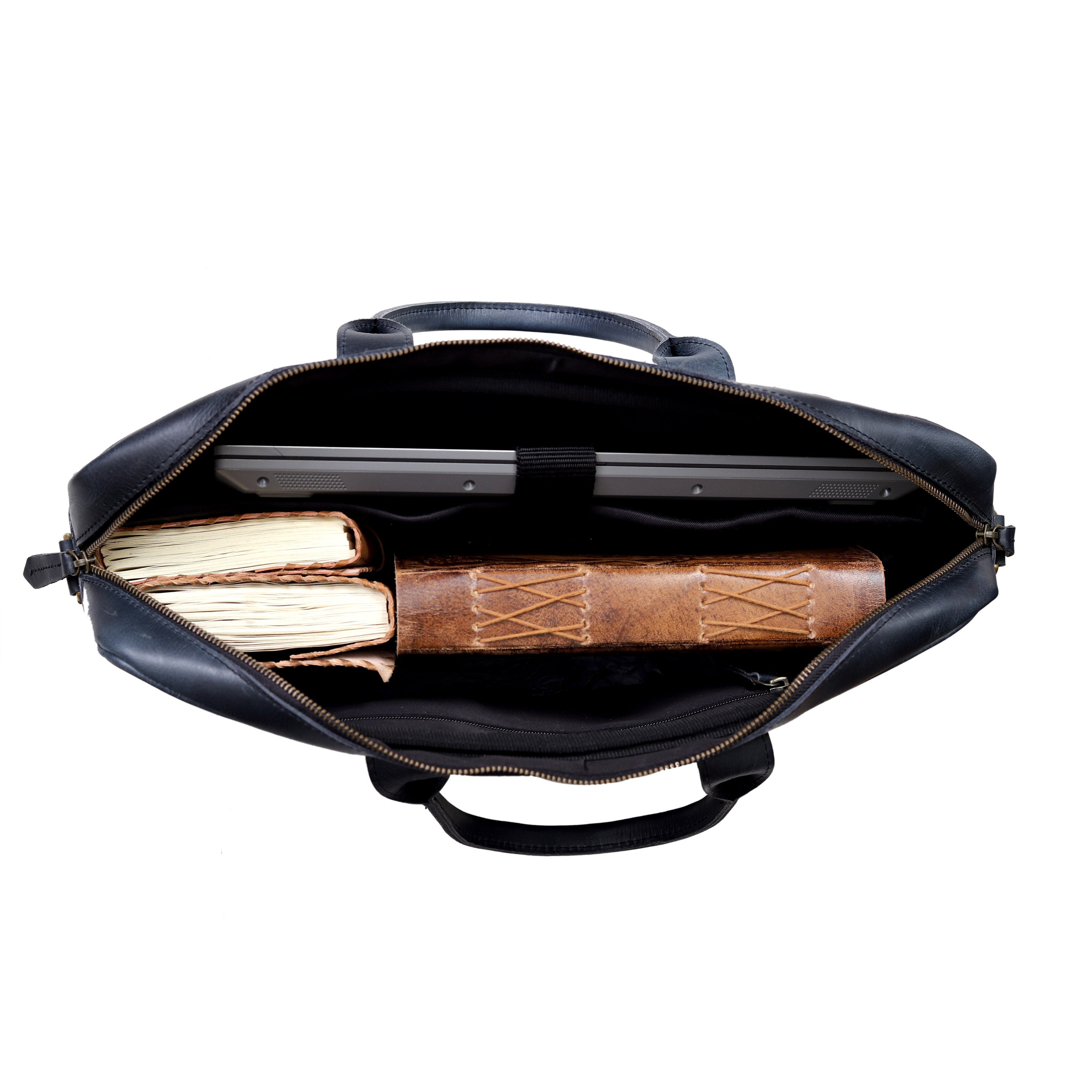 Virginia Leather Briefcase Bag | Denver Leather Craft
