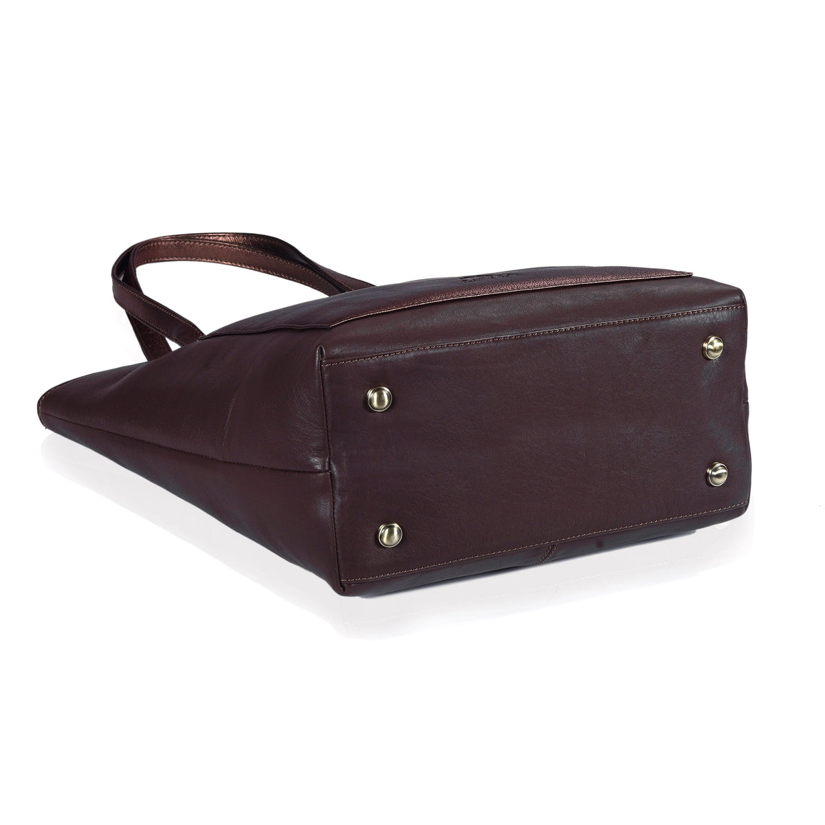 JULIET LEATHER TOTE BAG - LILAC