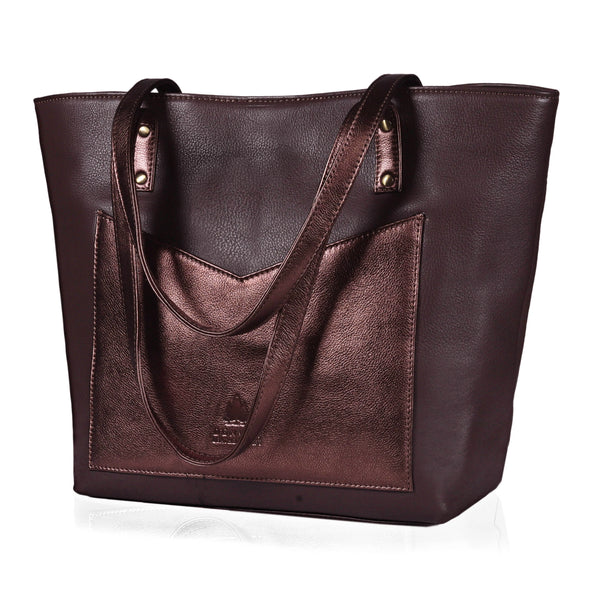 JULIET LEATHER TOTE BAG