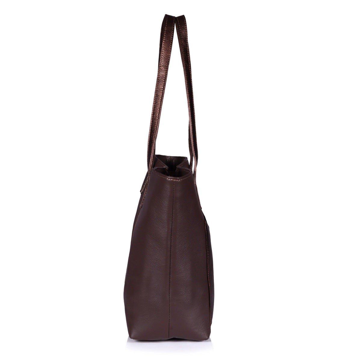 JULIET LEATHER TOTE BAG - LILAC