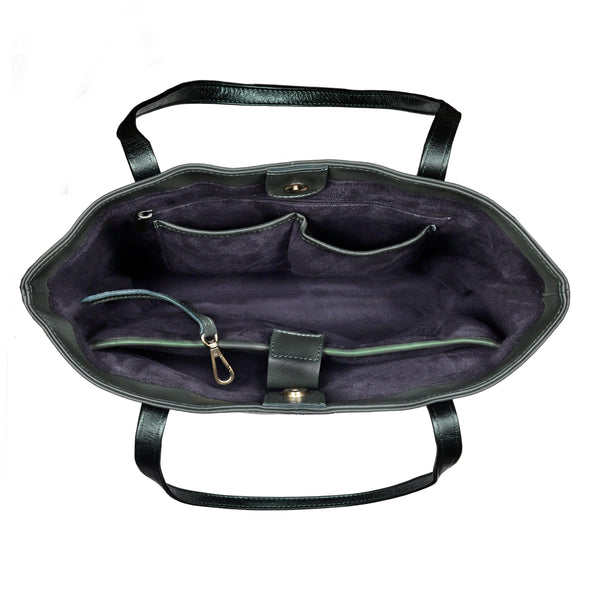 JULIET LEATHER TOTE BAG