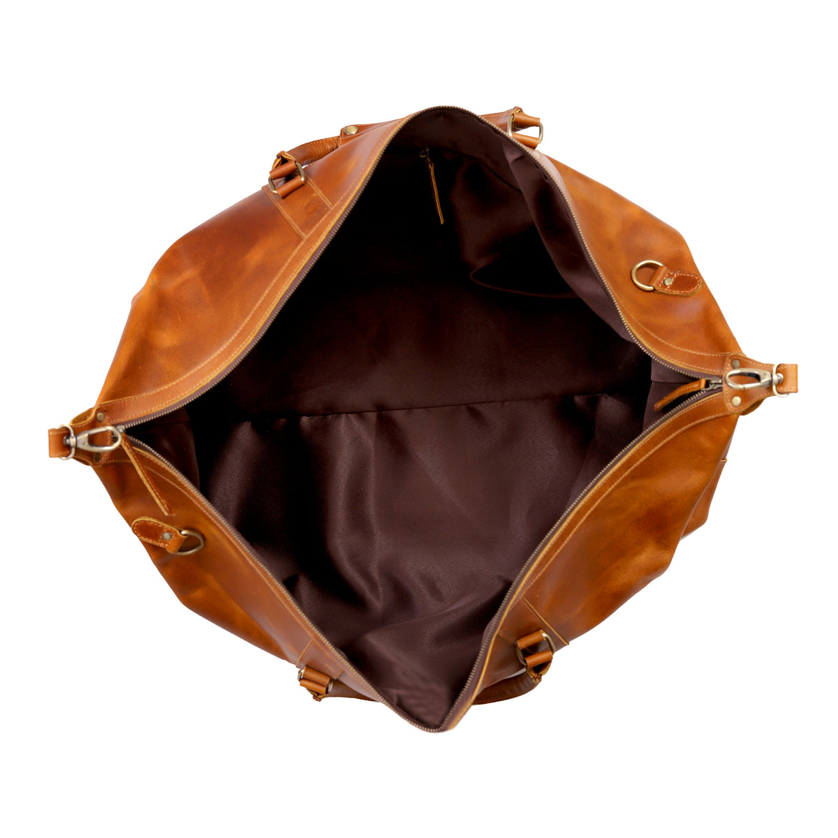 DUTCH LEATHER DUFFEL BAG MEN