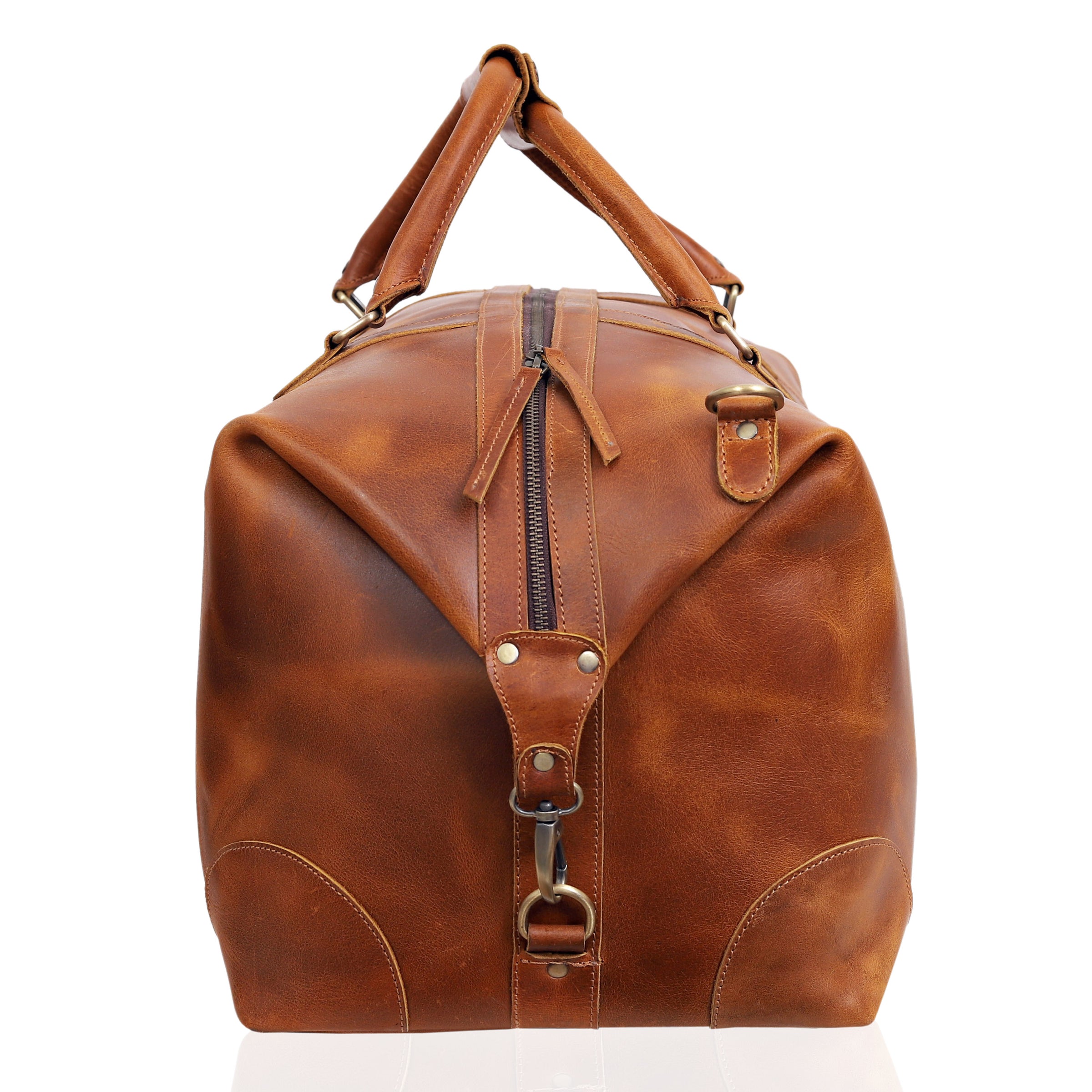 Dutch Leather Duffle Bag for Men