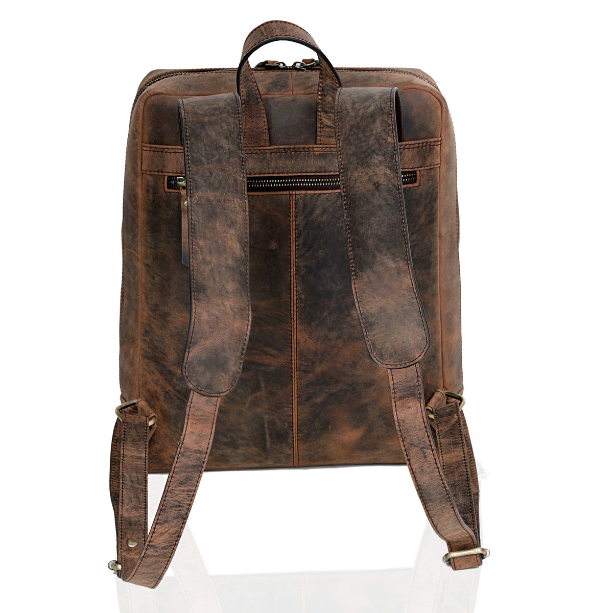 MUSK LEATHER BACKPACK