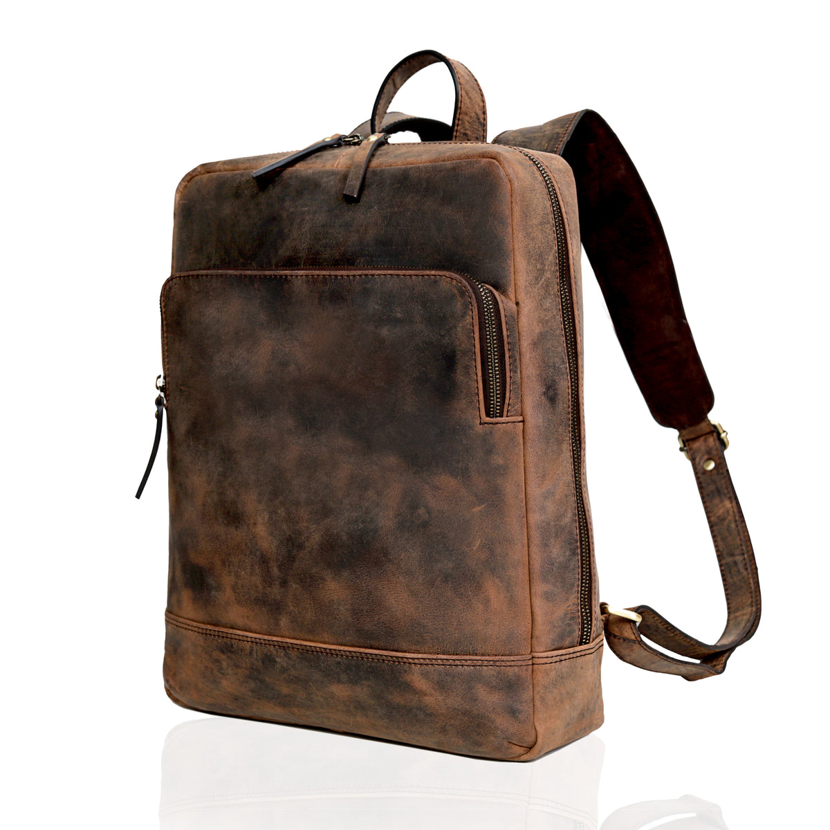 MUSK LEATHER BACKPACK