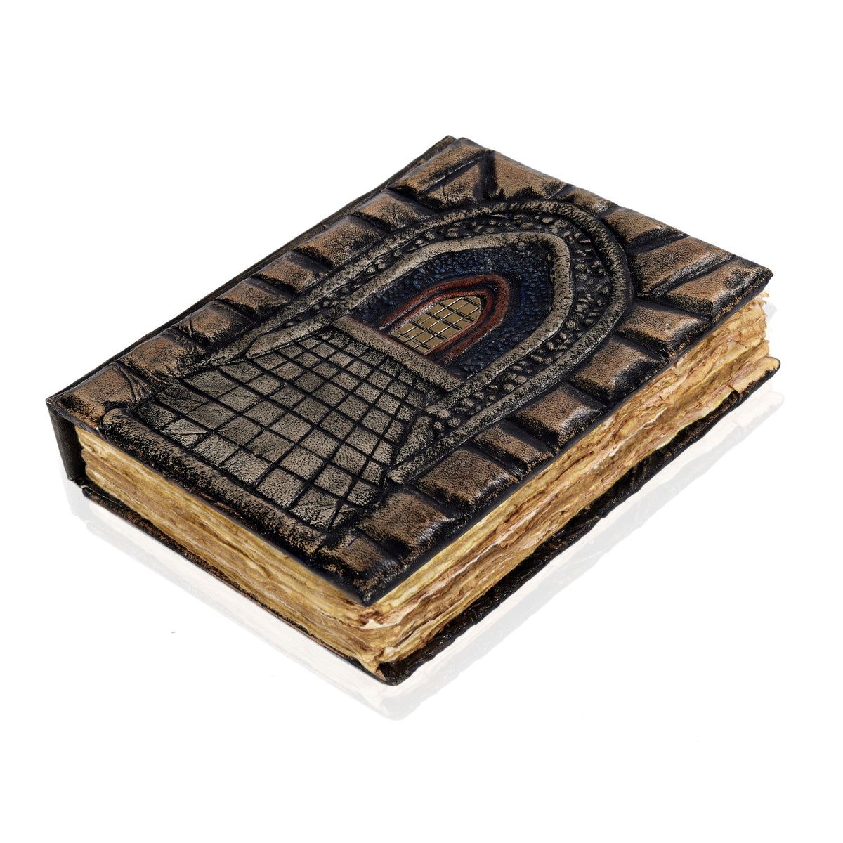 FANTASY ARCHWAY GATE JOURNAL - VINTAGE BROWN