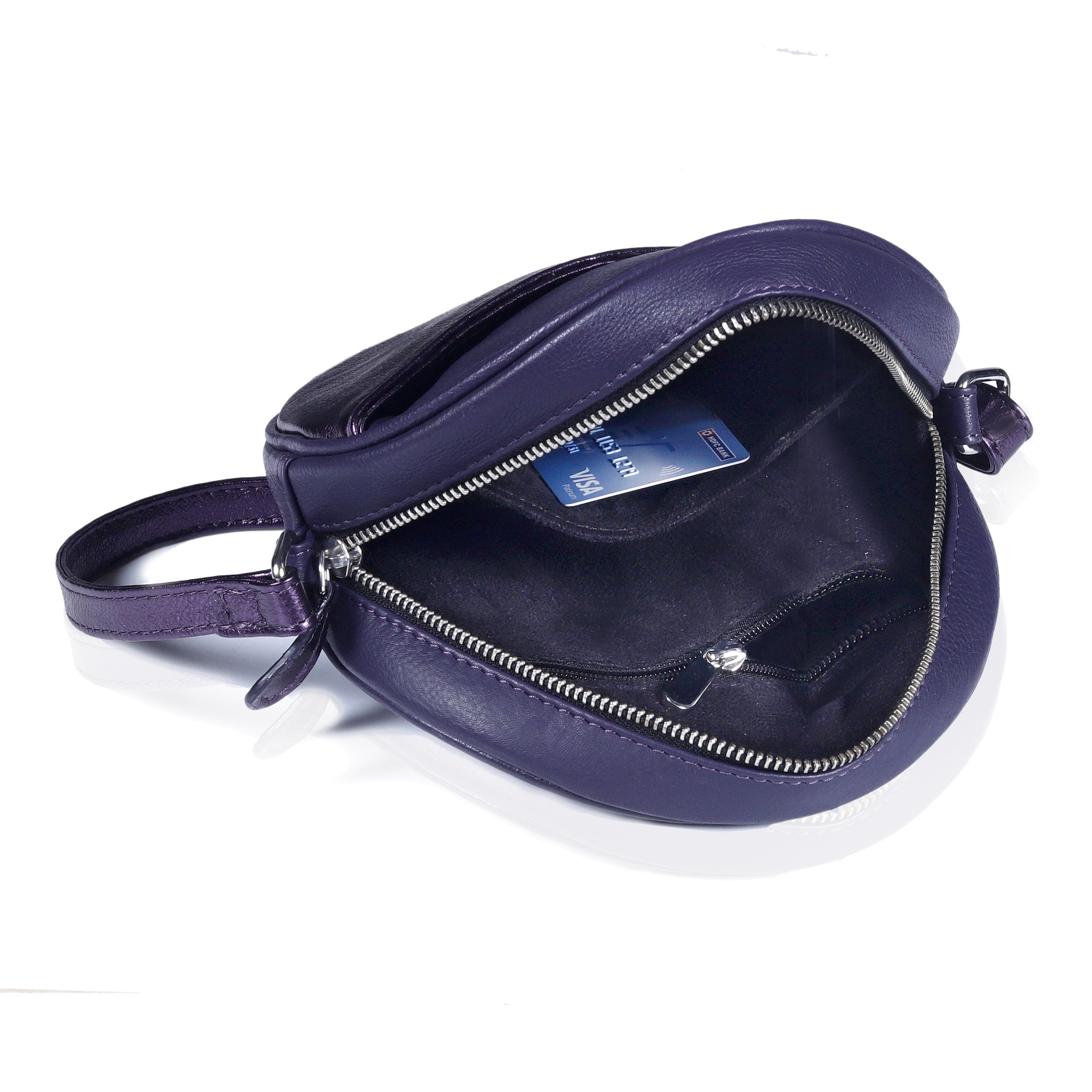 LEATHER CROSSBODY BAG
