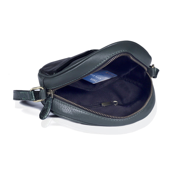 TEMPTATION CROSSBODY - FOREST GREEN