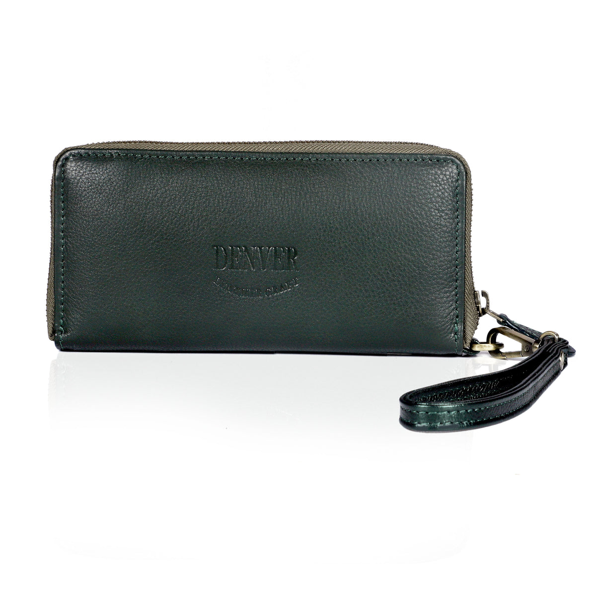 LUXE LEATHER WALLET - FORSET GREEN