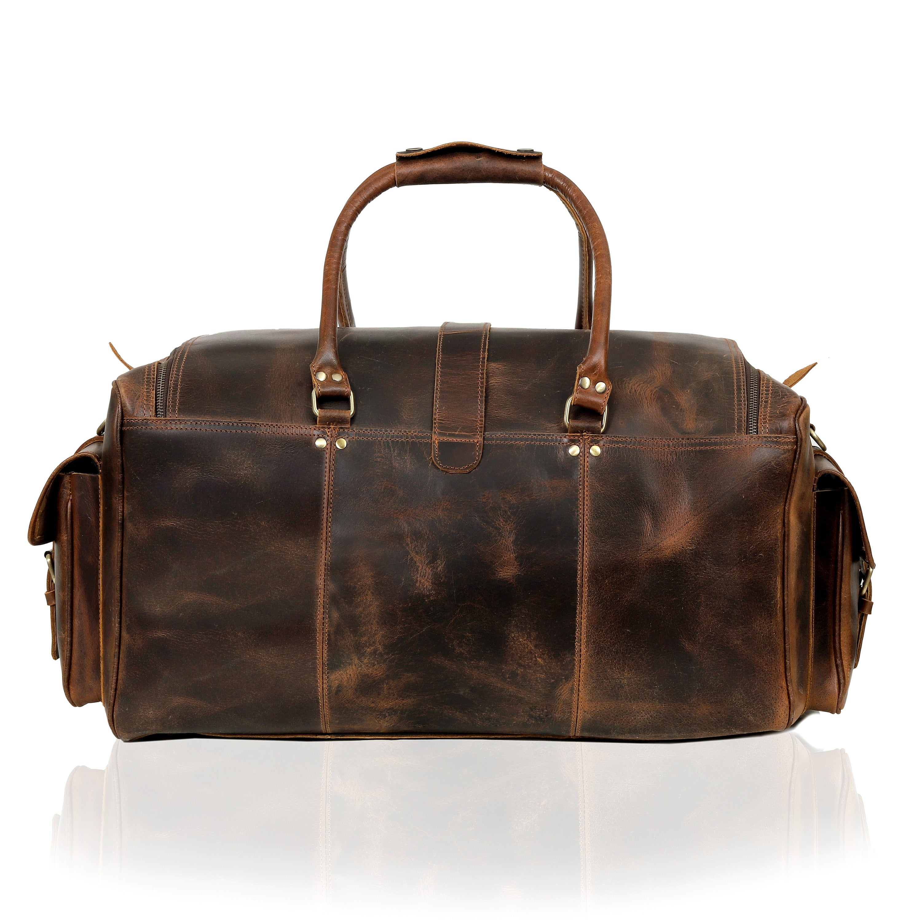 Italian Leather Duffle Bag | Stylish Men's Duffle in Ohio