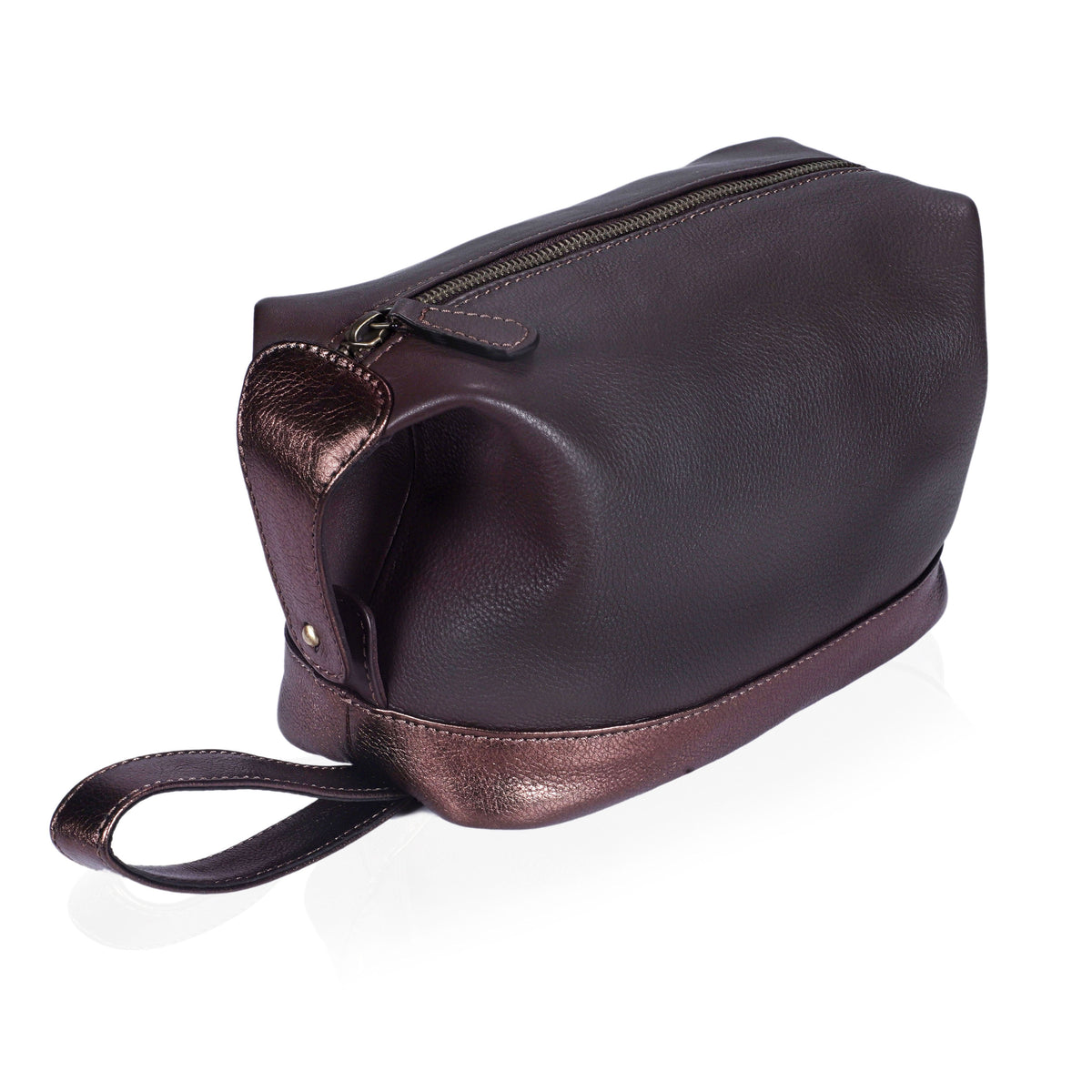 LUXE TOILETRY-CHOCO BROWN