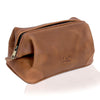 PREMIUM LEATHER TOILETRY DOPP KIT