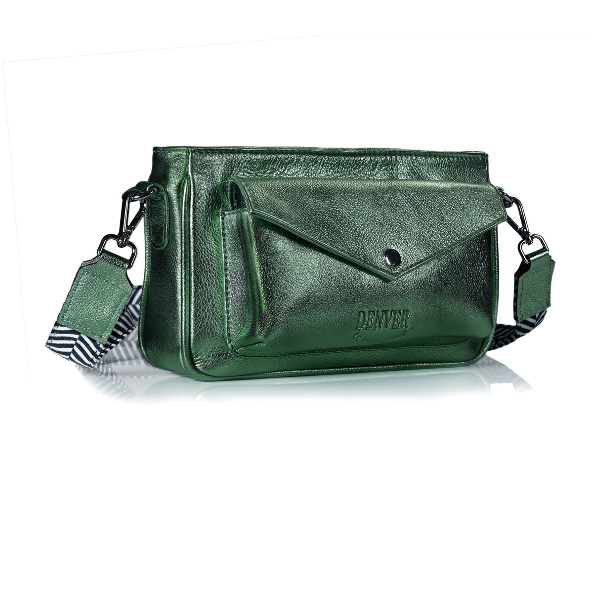 Leather Camera Bag Purse For Women - HOT GREEN