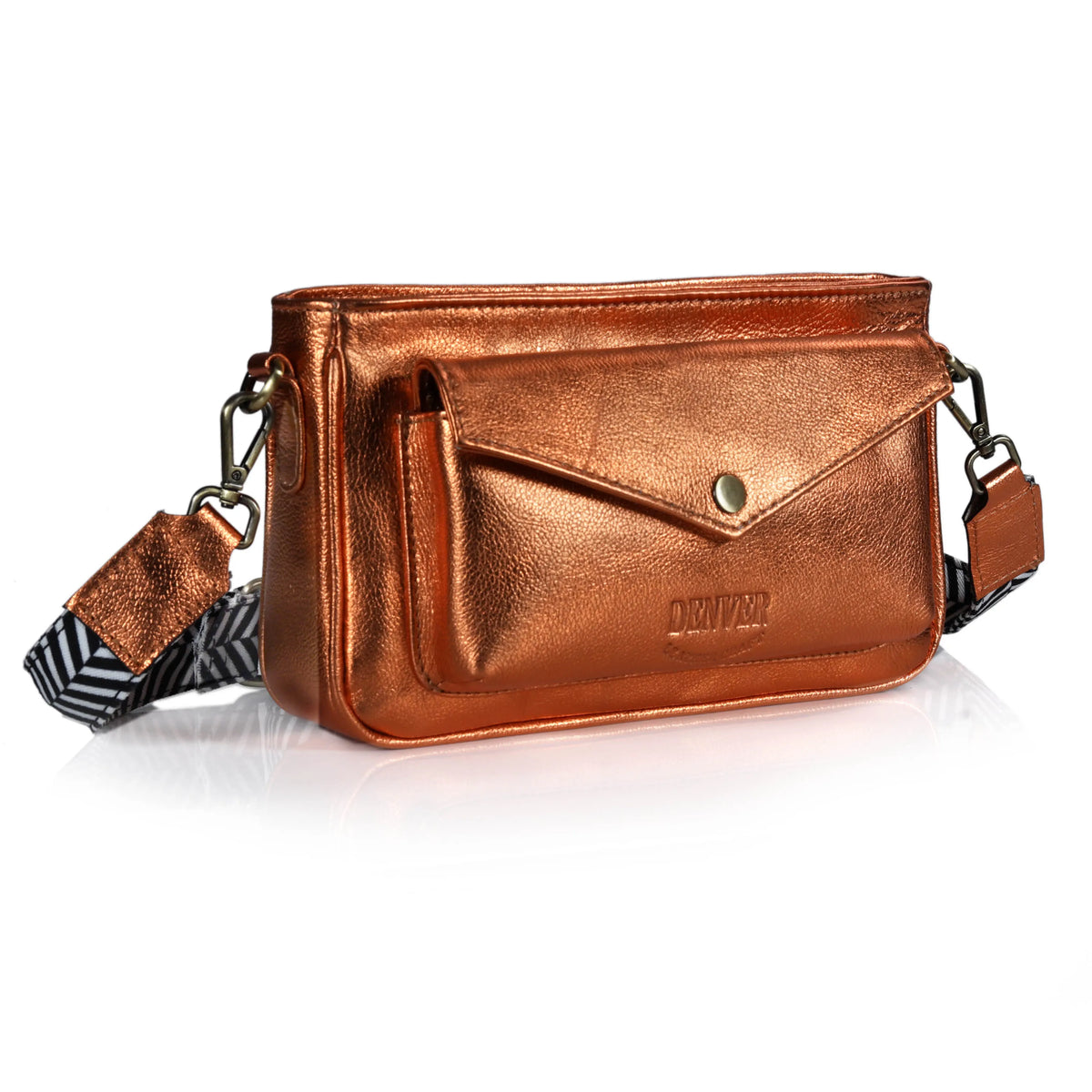 Leather Camera Bag Purse For Women - GINGER