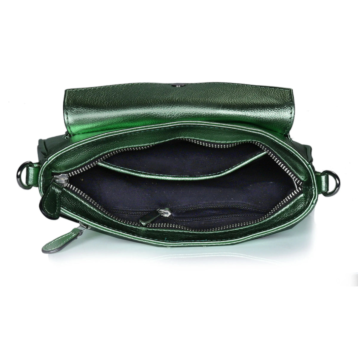Leather Camera Bag Purse For Women - HOT GREEN