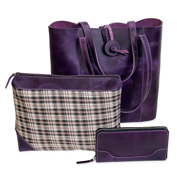 SEINNA LEATHER TOTE BAG - denverleathercraft