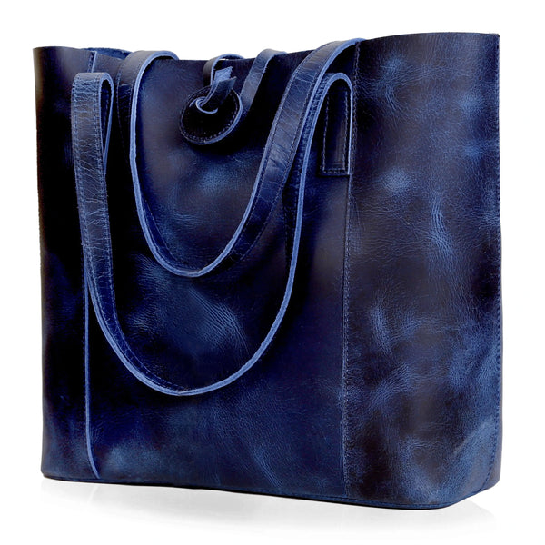 SEINNA LEATHER TOTE BAG
