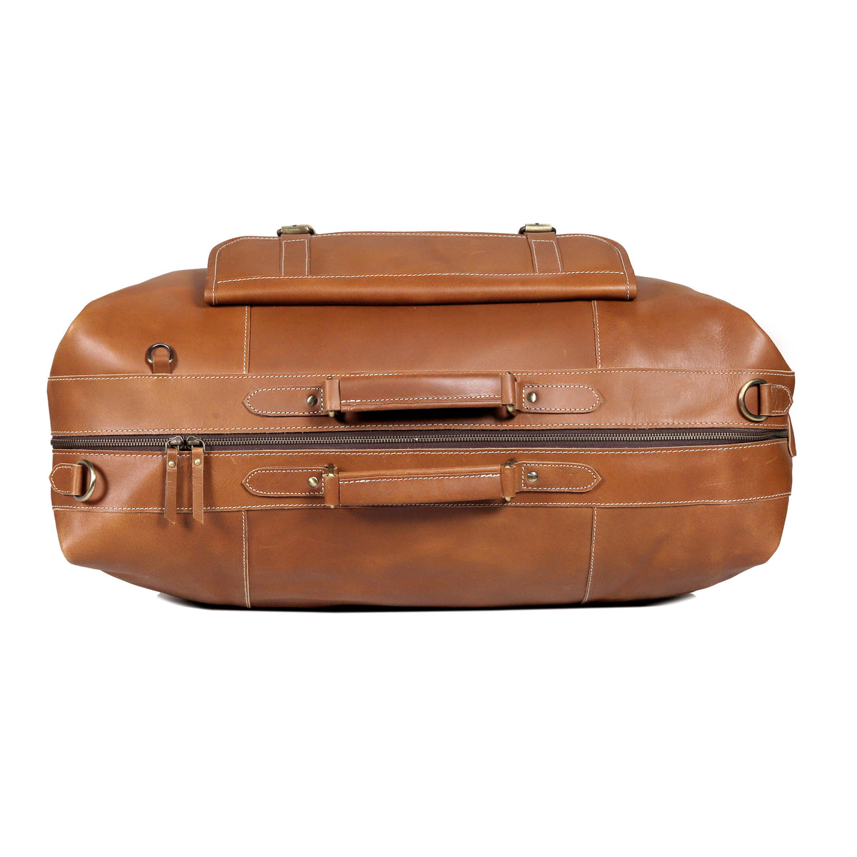 DUTCH LEATHER BIG POCKET DUFFEL