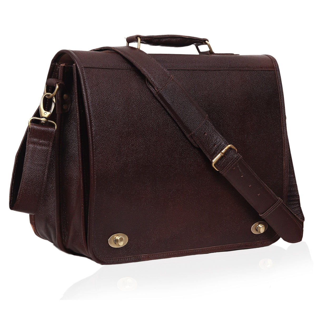 GLENN LEATHER BRIEFCASE BAG