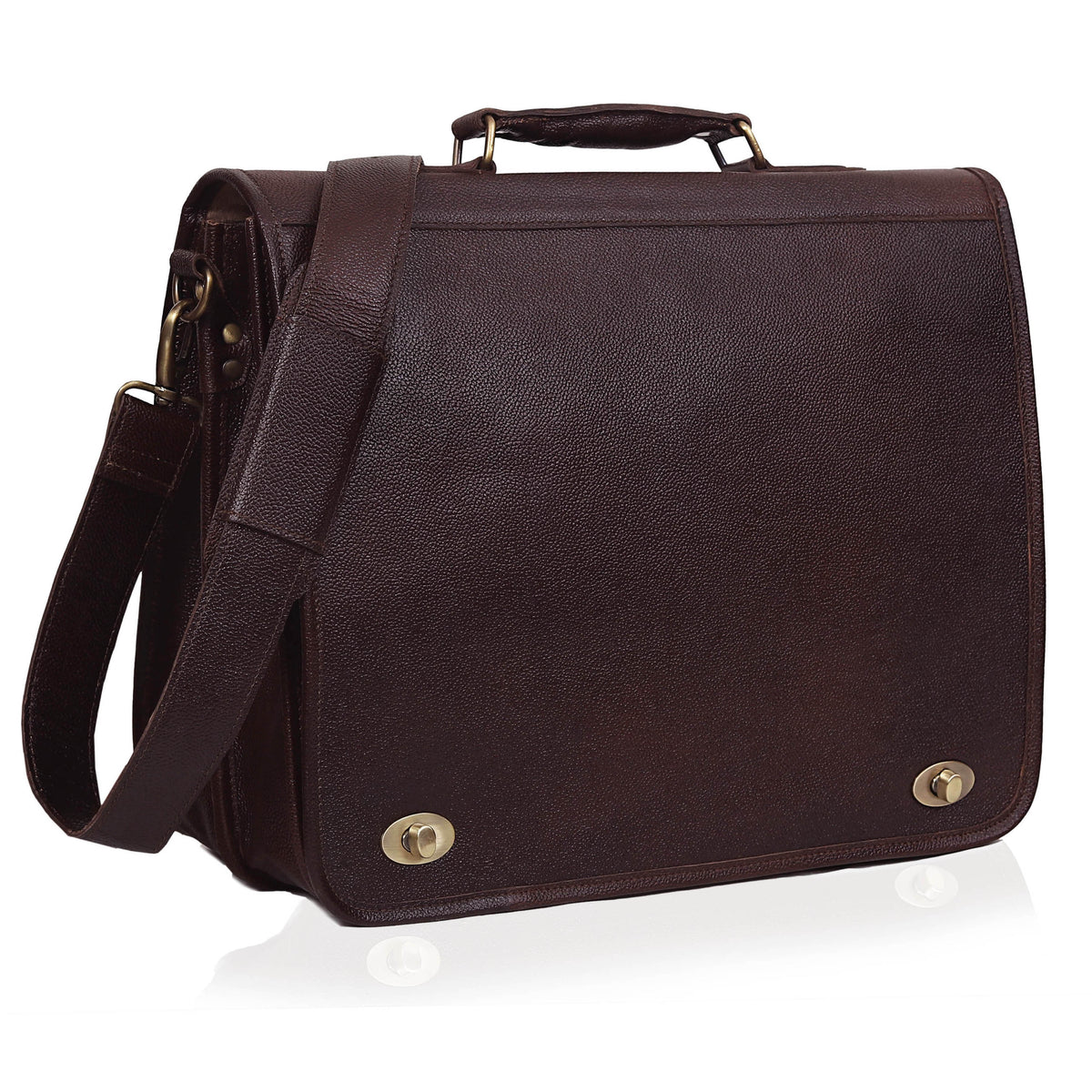 GLENN LEATHER BRIEFCASE BAG