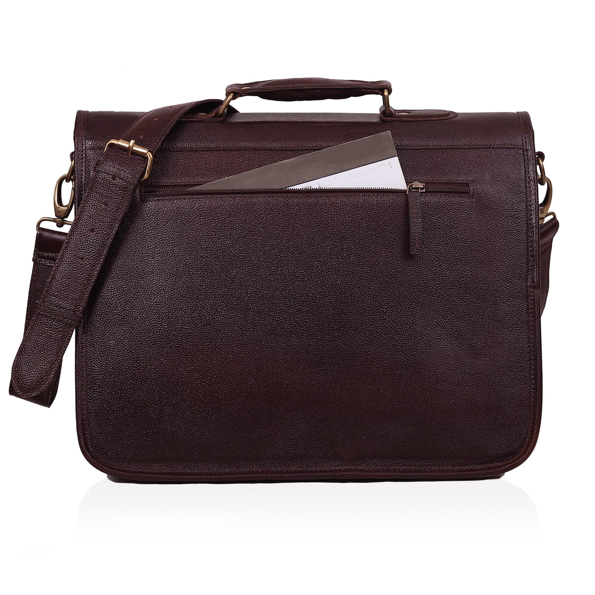 GLENN LEATHER BRIEFCASE BAG