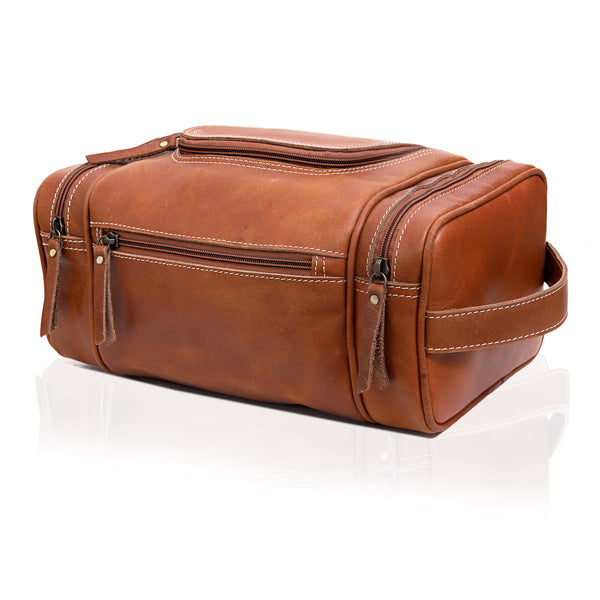 DENVER LEATHER TOILETRY