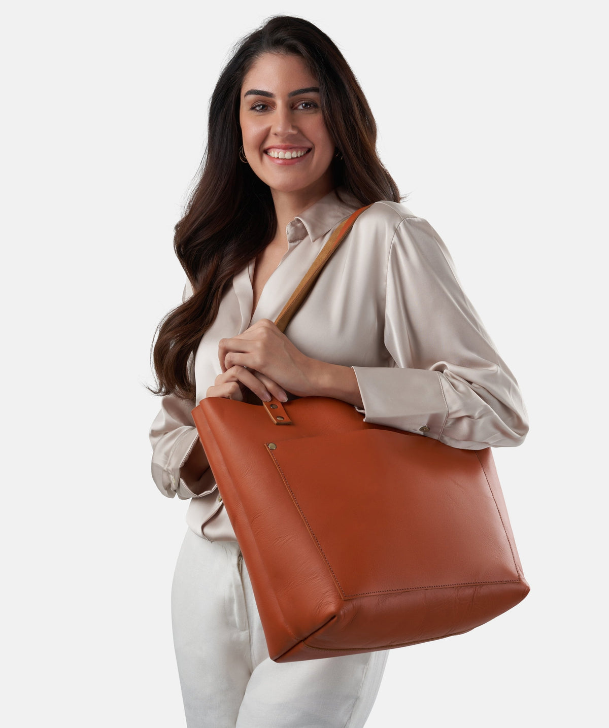 Classic Leather Tote Bag - denverleathercraft