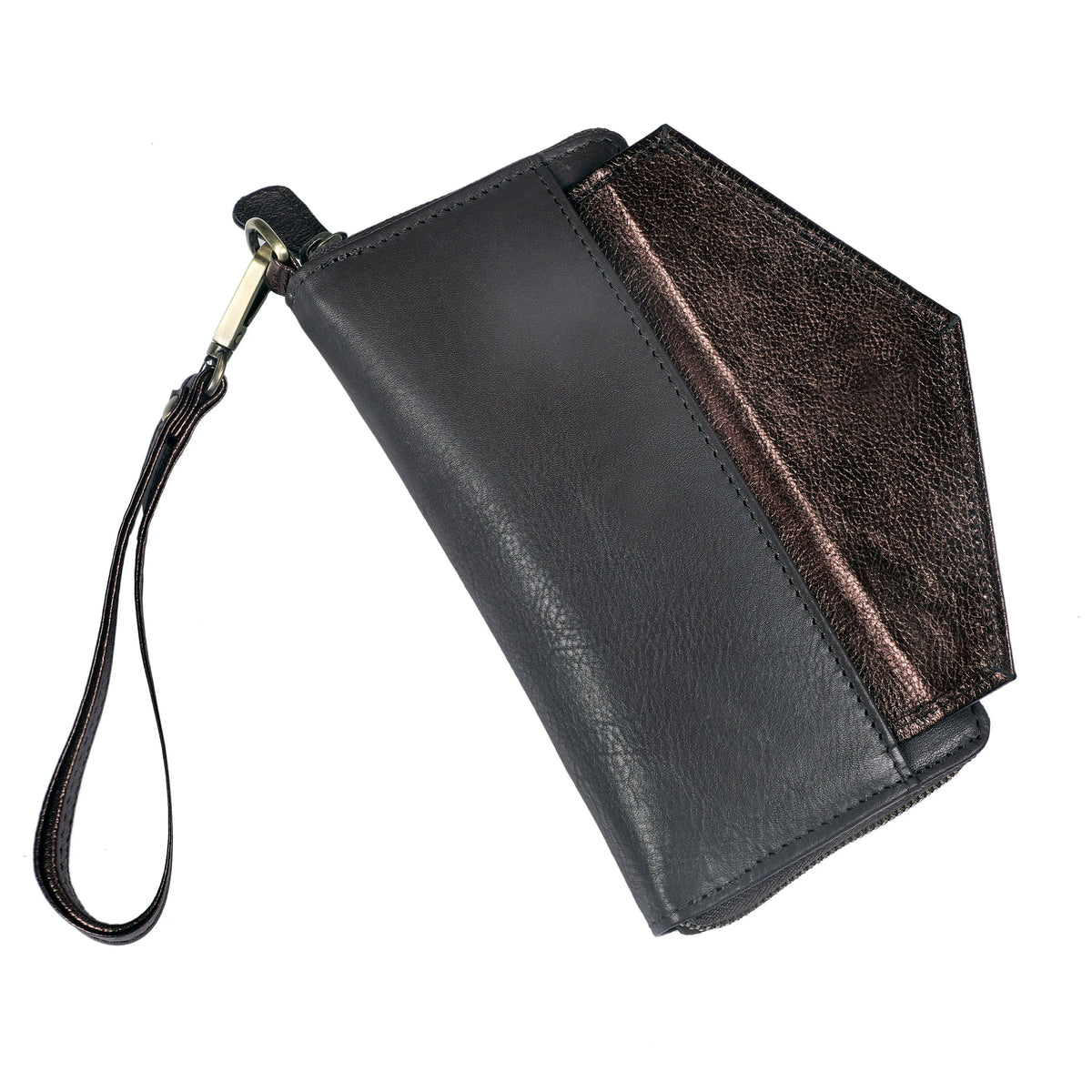 LUXE LEATHER WALLET - LILAC