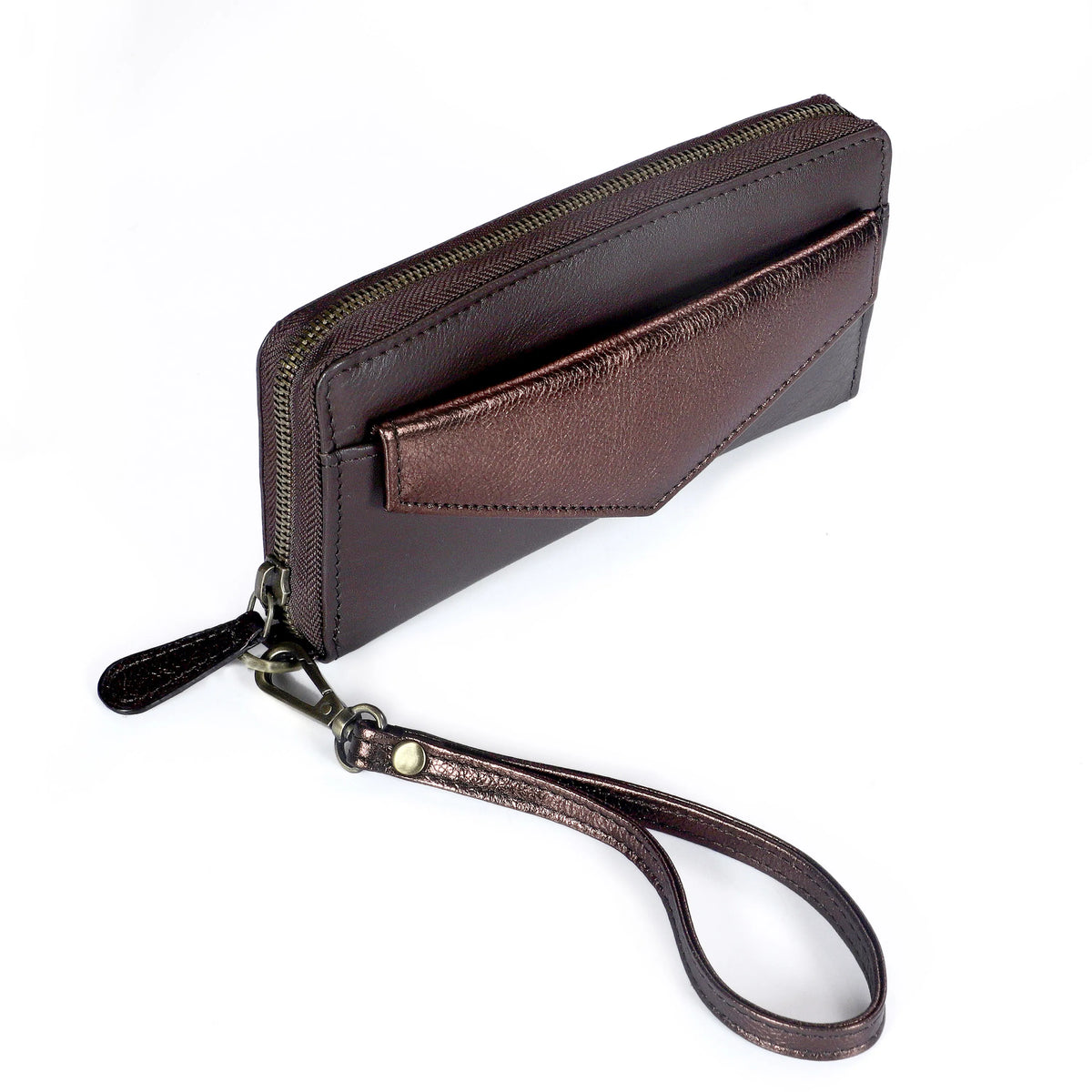 LUXE LEATHER WALLET - LILAC