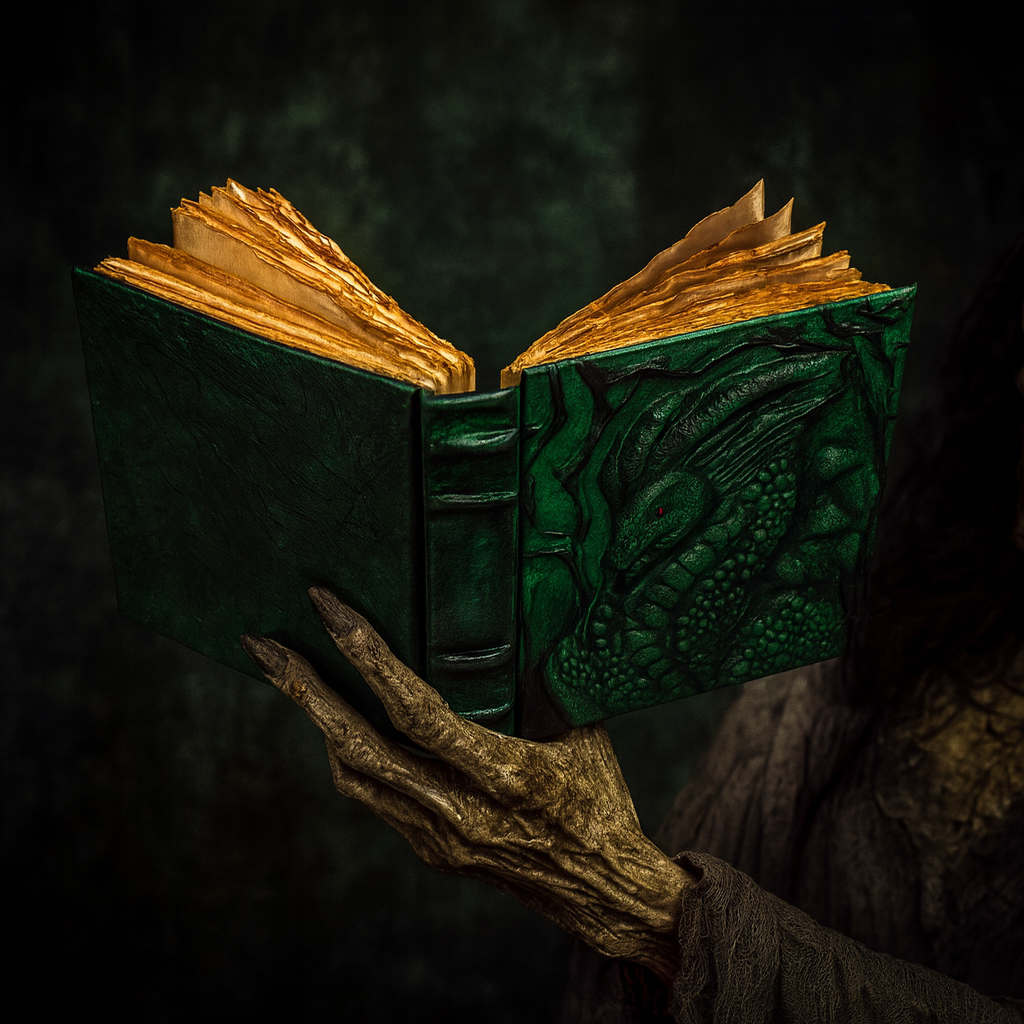 EVIL DRAGON JOURNAL - GREEN